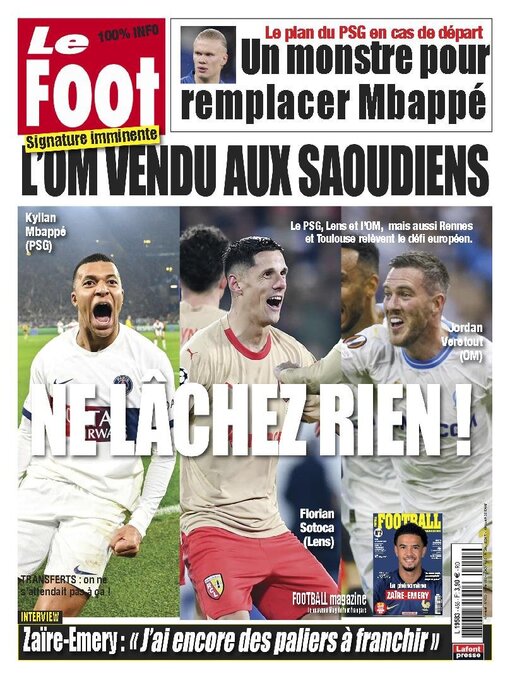 Title details for Le Foot by Entreprendre SA - Available